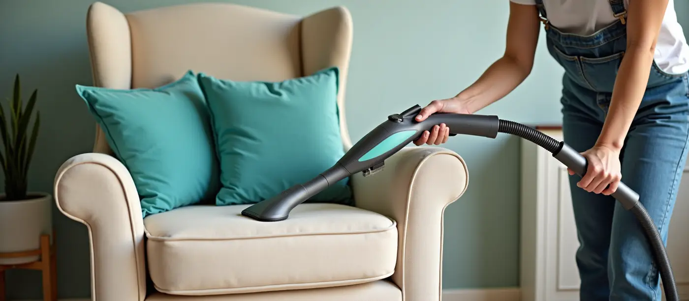 Professional upholstery cleaning